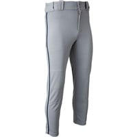 Champro Men's Triple Crown 2.0 Tapered Bottom Piped Baseball Pants, Grey/Navy