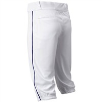 Champro Men's Triple Crown 2.0 Knicker Piped Baseball Pants, White/Royal