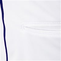 Champro Men's Triple Crown 2.0 Knicker Piped Baseball Pants, White/Royal