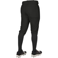 Champro Men's Triple Crown 2.0 Knicker Solid Baseball Pants, Black