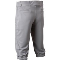 Champro Men's Triple Crown 2.0 Knicker Solid Baseball Pants, Grey