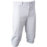 Champro Men's Triple Crown 2.0 Knicker Solid Baseball Pants, White