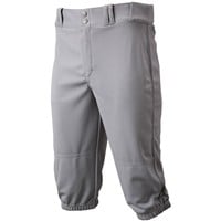 Champro Men's Triple Crown 2.0 Knicker Solid Baseball Pants, Grey