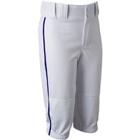 Champro Youth Triple Crown 2.0 Knicker Piped Baseball Pants, White/Royal