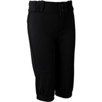 Champro Youth Triple Crown 2.0 Knicker Solid Baseball Pants, Black