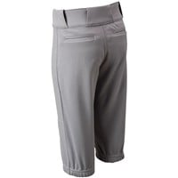 Champro Youth Triple Crown 2.0 Knicker Solid Baseball Pants, Grey