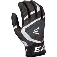 Easton Youth Mav GT Locked-In Batting Gloves, Black/Black