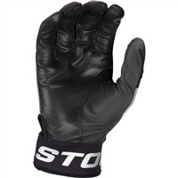 Easton Youth Mav GT Locked-In Batting Gloves, Black/Black
