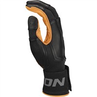Easton Adult Mav Pro Locked-In Batting Gloves, Brown/Black