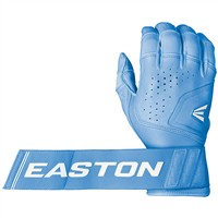 Easton Adult Mav Pro Locked-In Batting Gloves, Light Blue