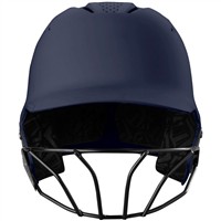 Evoshield XVT 2.0 Matte Fastpitch Batting Helmet w/Facemask, Navy
