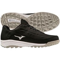 Mizuno Men's Ambition 3 Low All Surface Baseball Turf Shoes, Black/White