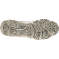 Mizuno Womens 9-Spike Swift 8 Low Metal Fastpitch Softball Cleats, White