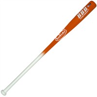 BamBooBat 34in Bamboo Fungo Baseball Bat, Orange