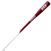 BamBooBat 34in Bamboo Fungo Baseball Bat, Scarlet