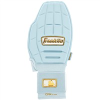 Franklin Youth CFX Sliding Mitt, Blue/Gold