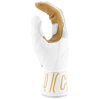 Marucci Youth Blacksmith V2 Batting Gloves, White/White