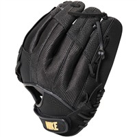 NIKE Youth Alpha Edge 11.5in Baseball Glove, Black/Gold