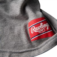 Rawlings Men's Oval USA Baseball T-Shirt, Grey