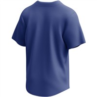 NIKE Men's MLB Full Button Baseball Jersey, Los Angeles Dodgers