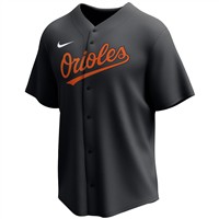 NIKE Men's MLB Full Button Baseball Jersey, Baltimore Orioles