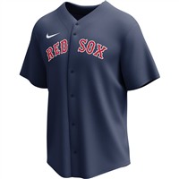 NIKE Men's MLB Full Button Baseball Jersey, Boston Red Sox