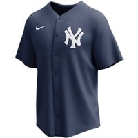 NIKE Men's MLB Full Button Baseball Jersey, New York Yankees