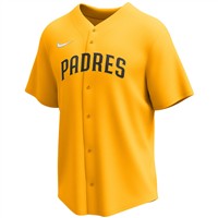 NIKE Men's MLB Full Button Baseball Jersey, San Diego Padres