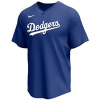 NIKE Youth MLB 1-Button Baseball Jersey, Los Angeles Dodgers