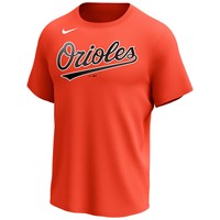 NIKE Men's MLB Crew Neck Performance Baseball T-Shirt, Baltimore Orioles