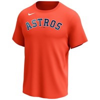 NIKE Men's MLB Crew Neck Performance Baseball T-Shirt, Houston Astros