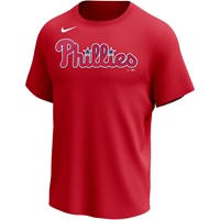 NIKE Men's MLB Crew Neck Performance Baseball T-Shirt, Philadelphia Phillies