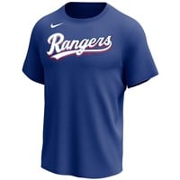 NIKE Youth MLB Crew Neck Performance Baseball T-Shirt, Texas Rangers