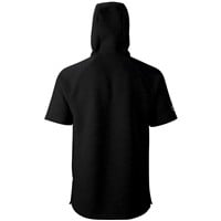 Evoshield Men's Pro Team 2.0 Short Sleeve Baseball Hoodie, Black