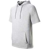 Evoshield Men's Pro Team 2.0 Short Sleeve Baseball Hoodie, Grey