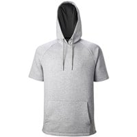 Evoshield Men's Pro Team 2.0 Short Sleeve Baseball Hoodie, Grey