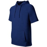 Evoshield Men's Pro Team 2.0 Short Sleeve Baseball Hoodie, Navy