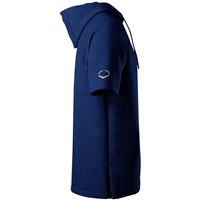 Evoshield Men's Pro Team 2.0 Short Sleeve Baseball Hoodie, Navy
