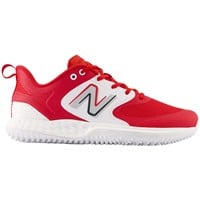 New Balance Men's Fresh Foam 3000v6 Baseball Turf-Trainer Shoes, Red/White
