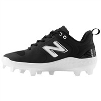New Balance Women's Fresh Foam Velo v3 Molded Fastpitch Softball Cleat, Black/White
