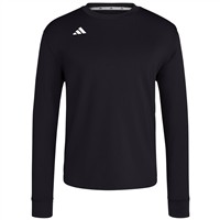 adidas Men's Dugout Crewneck Baseball Training Sweatshirt, Black