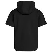 adidas Men's Dugout Short Sleeve Baseball Training Hoodie, Black