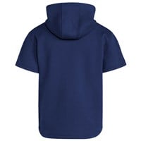 adidas Men's Dugout Short Sleeve Baseball Training Hoodie, Navy