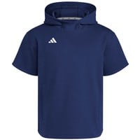 adidas Men's Dugout Short Sleeve Baseball Training Hoodie, Navy