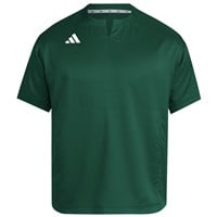 adidas Men's Adizero Dugout Baseball Cage Jacket, Dark Green