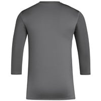 adidas Men's Adizero Dugout 3/4 Sleeve Baseball Shirt, Grey