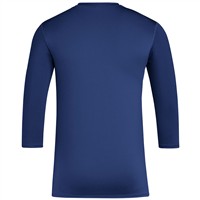 adidas Men's Adizero Dugout 3/4 Sleeve Baseball Shirt, Navy