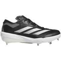 adidas Men's Adizero Impact Metal Baseball Cleats, Black/White