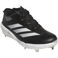 adidas Men's Adizero Impact Metal Baseball Cleats, Black/White