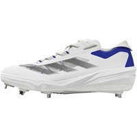 adidas Men's Adizero Impact Metal Baseball Cleats, White/Royal
